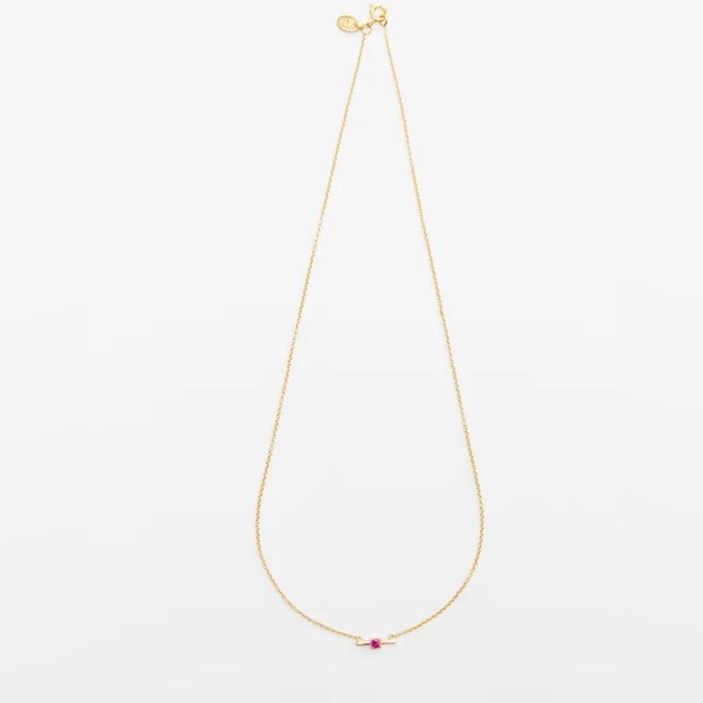 NWT ZARA 24K GOLD PLATED JEWEL CHAIN